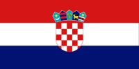 Vlajka Chorvatsko