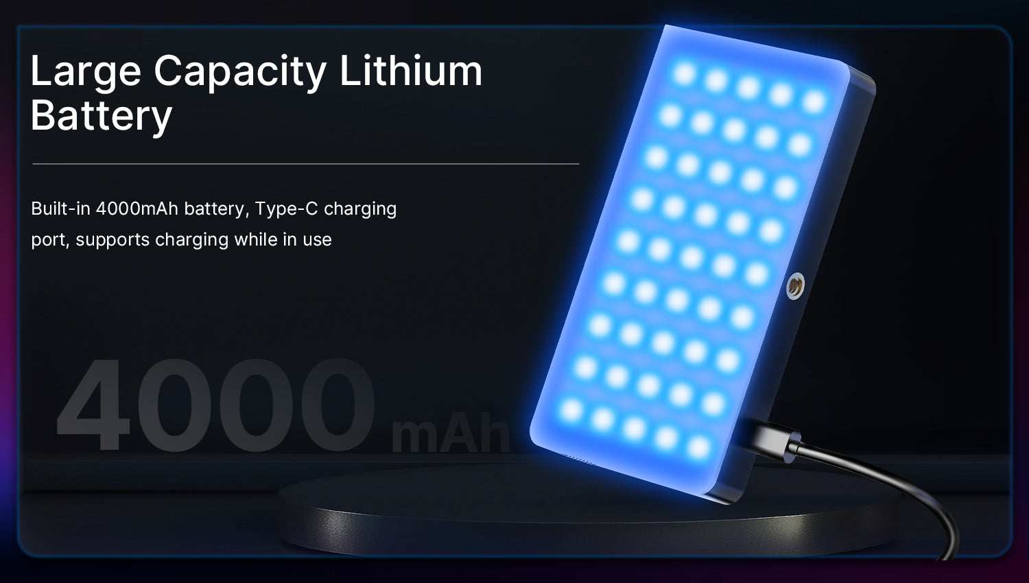 Ulanzi LT002 7" RGB LED Video Light